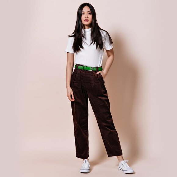 Women's Multicolored Leather Belt Faux Leather Waist Size 25-30 Inches - Picture 4 of 4